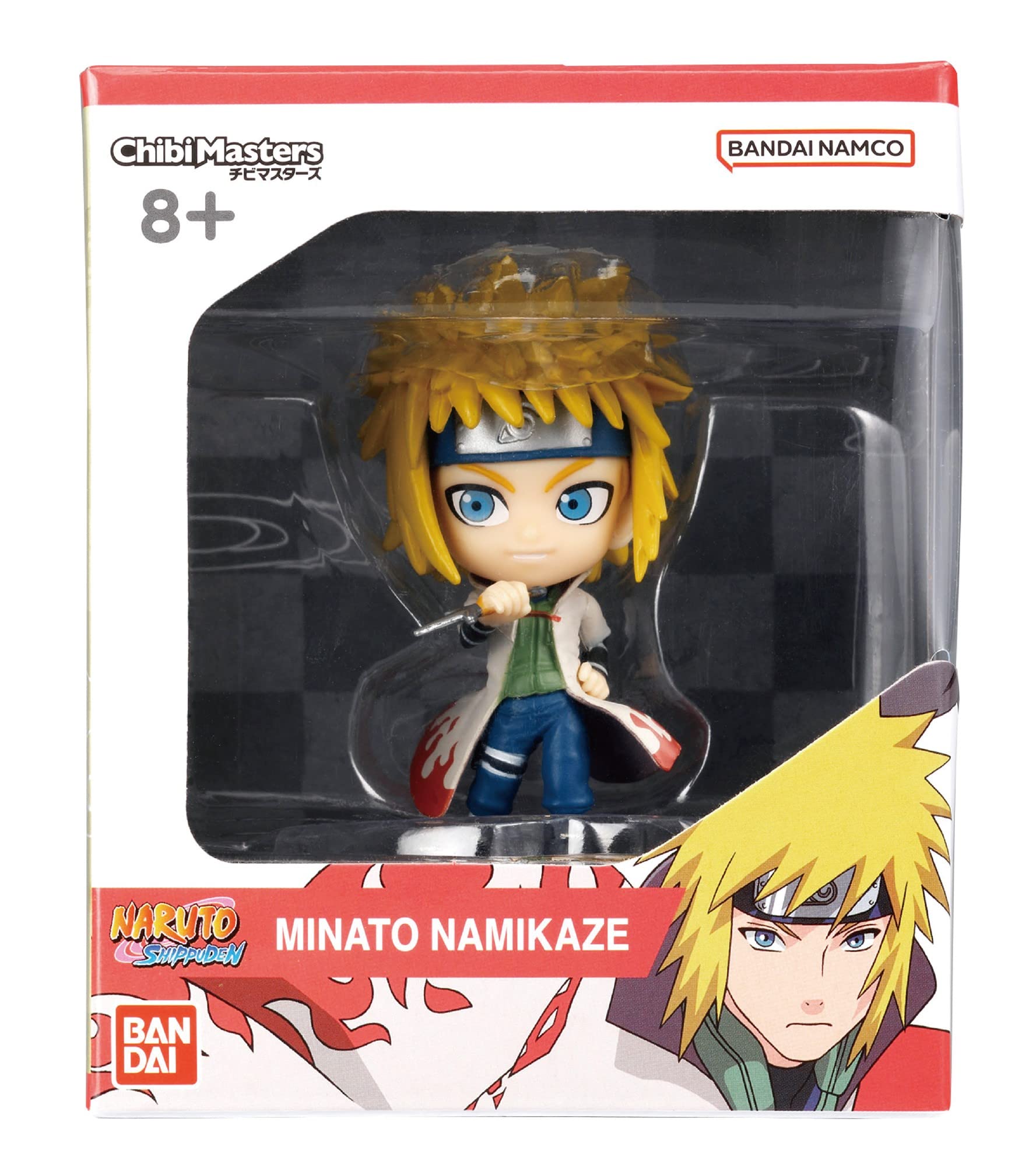 Amazon.com: Chibi Masters Bandai Minato Namikaze Figure - 8cm Mini